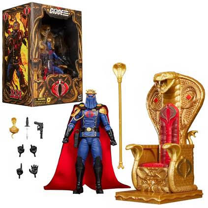 Hasbro GI Joe Classified Series Deluxe Cobra Commander PRE SALE (October 2026)