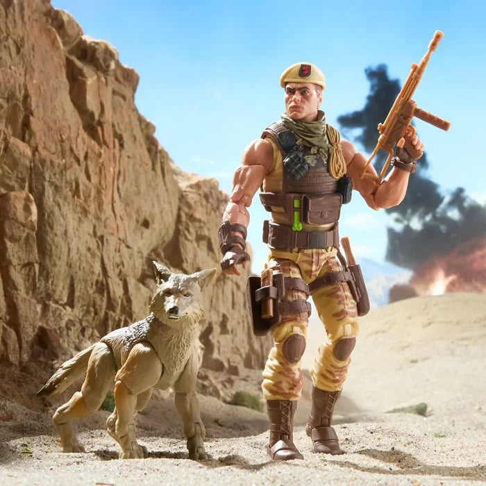 Hasbro GI Joe Classified Series Dusty & Coyote Sandstorm Figure and Pet PRE SALE (October 2026)