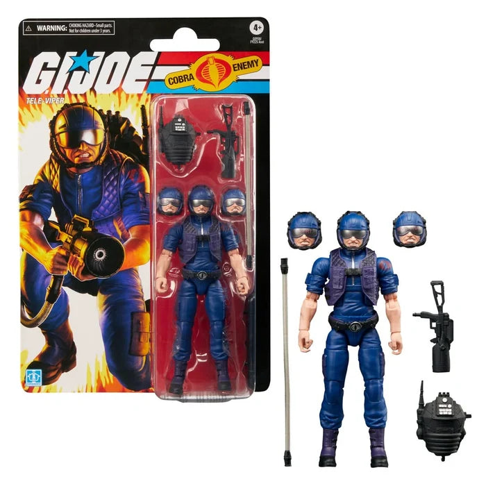 Hasbro GI Joe Classified Series Retro Cardback Tele-Viper