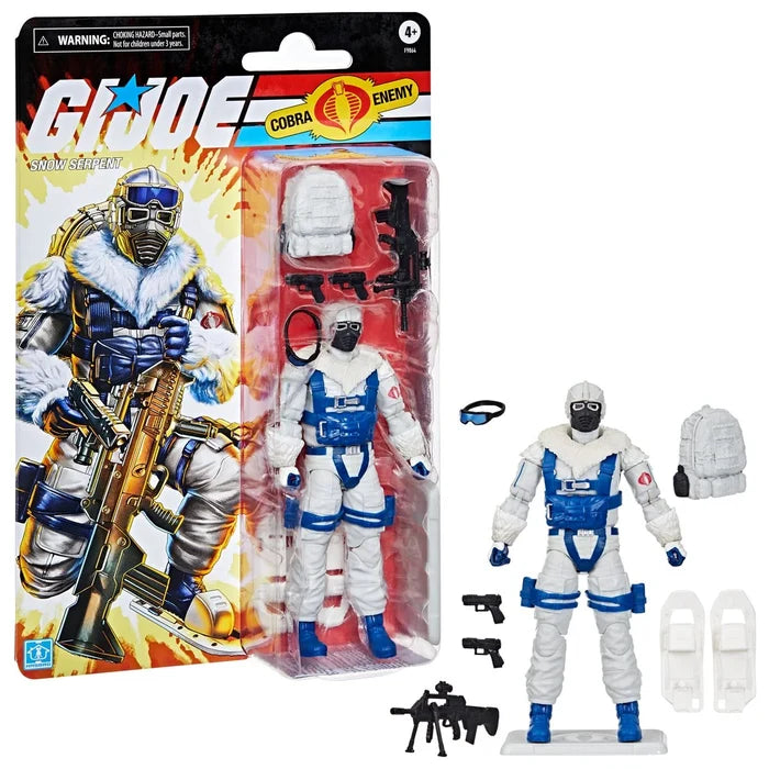 Hasbro GI Joe Classified Series Retro Snow Serpent Figure