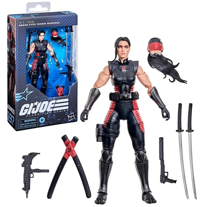 Hasbro GI Joe Classified Series Snake Eyes (Dawn Moreno)