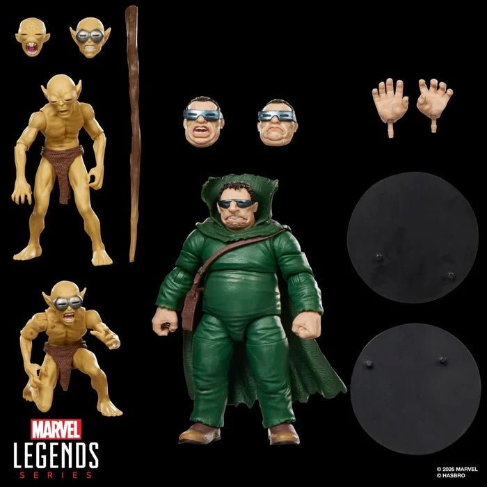 Hasbro Marvel Legends Fantastic Four Moleman & Moloids PRE SALE (October 2026)