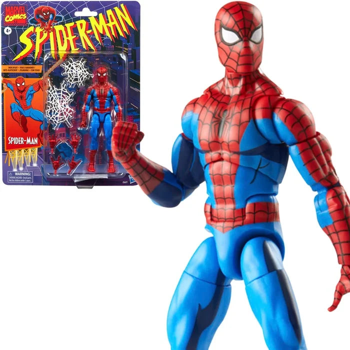 Hasbro Marvel Legends Spider-Man Retro Card Cel Shaded PRE SALE (January 2027)