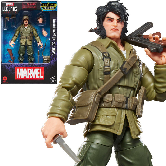 Hasbro Marvel Legends Wolverine WWII Logan (Executioner BAF)