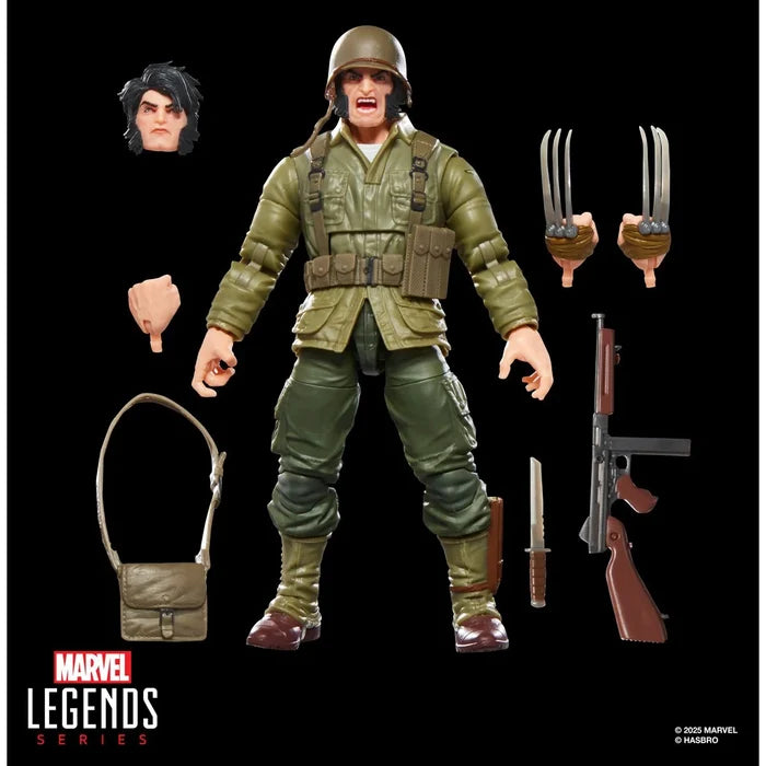 Hasbro Marvel Legends Wolverine WWII Logan (Executioner BAF)
