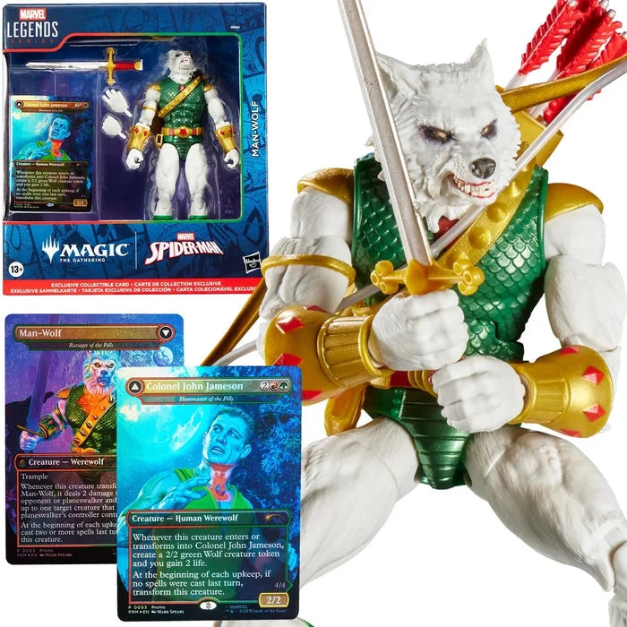 Hasbro Marvel Legends X Magic: The Gathering Man-Wolf