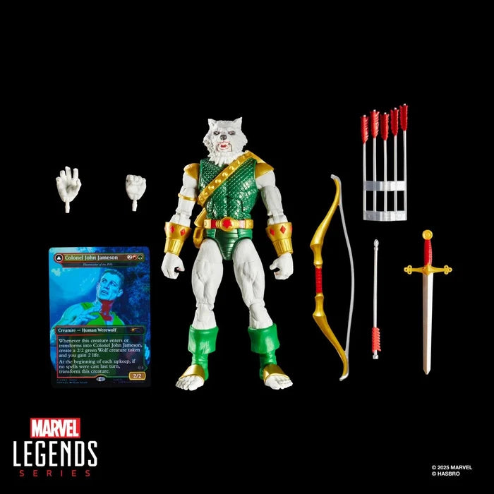 Hasbro Marvel Legends X Magic: The Gathering Man-Wolf