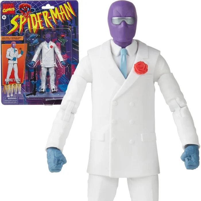 Hasbro Marvel Retro Legends Spider-Man Rose