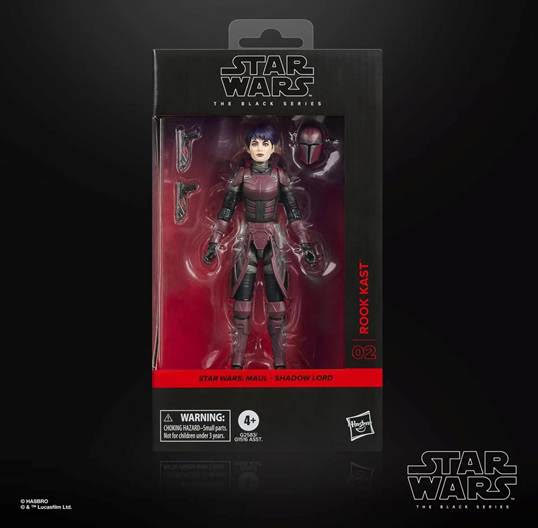 Hasbro Star Wars The Black Series - Maul (Shadow Lord) Rook Kast