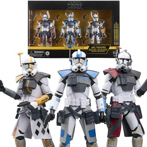 Hasbro Star Wars The Black Series ARC Trooper Battle Pack - Havoc, Colt & Blitz 3-Pack PRE SALE (October 2026)
