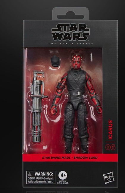 Hasbro Star Wars The Black Series Maul: Shadow Lord: Icarus PRE SALE (November 2026)