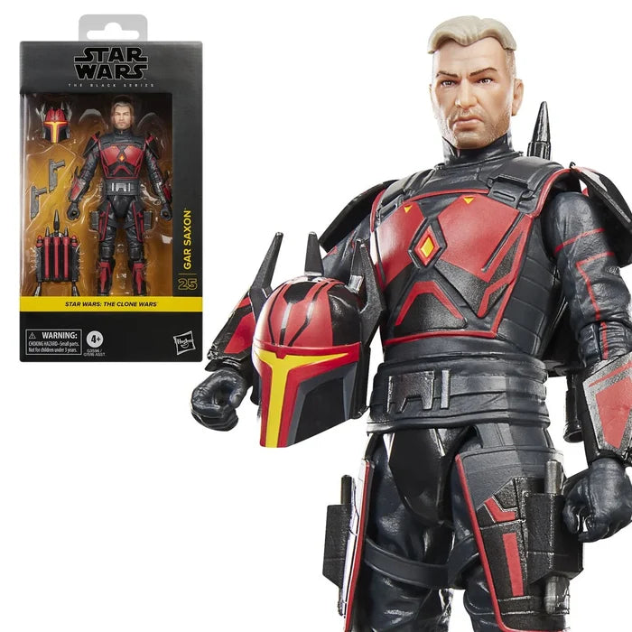 Hasbro Star Wars The Black Series The Clone Wars Gar Saxon PRE SALE (November 2026)