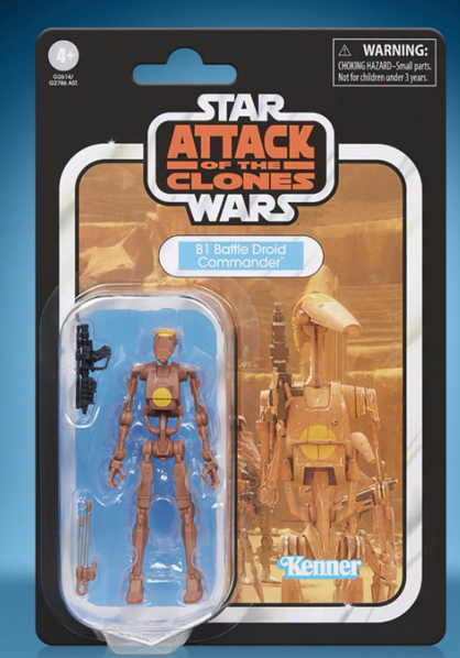 Hasbro Star Wars The Vintage Collection B1 Battle Droid Commander PRE SALE (November 2026)