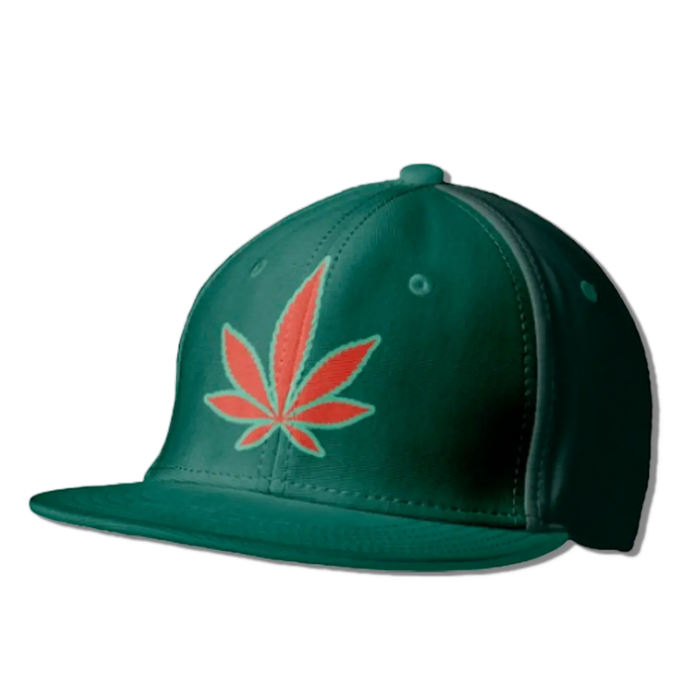 Hemp Leaf Ball Cap - Select Your Style - 1 Per Pack ALL STUFF 420