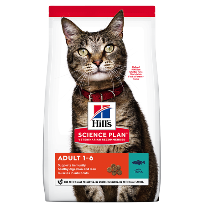 Hill's Science Plan Adult Tuna Cat Food 10kg