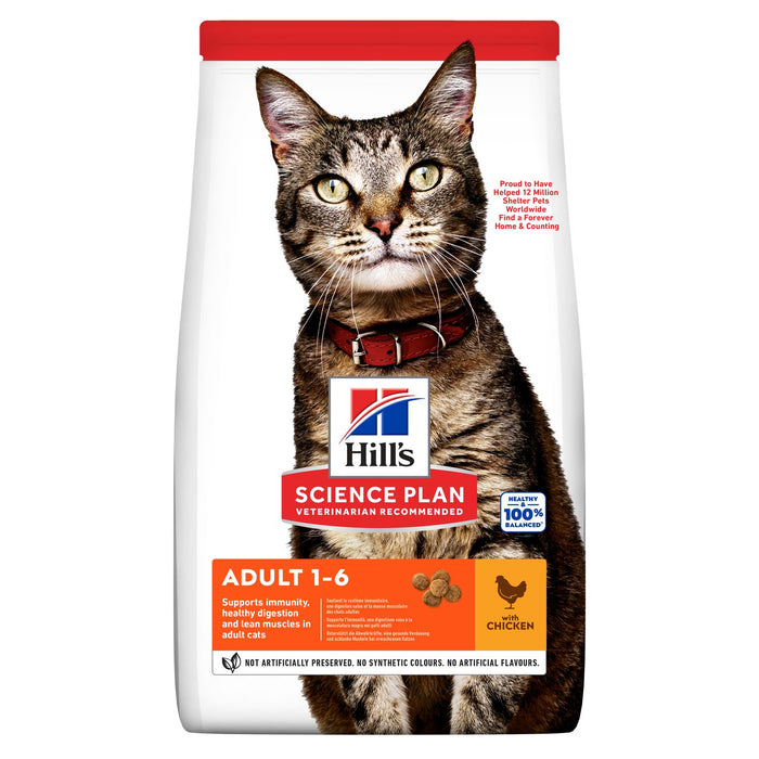 Hill's Science Plan Chicken Adult Cat Food 1.5kg