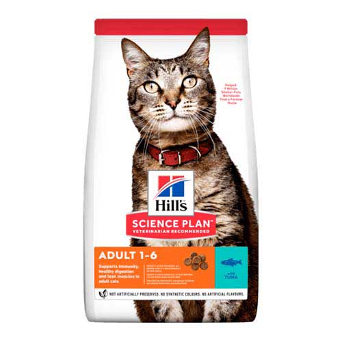 Hills science plan feline adult tuna 1.5kg