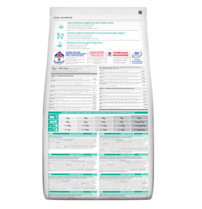 Hill's Science Plan Perfect Weight Chicken Adult Cat Food 1.5kg