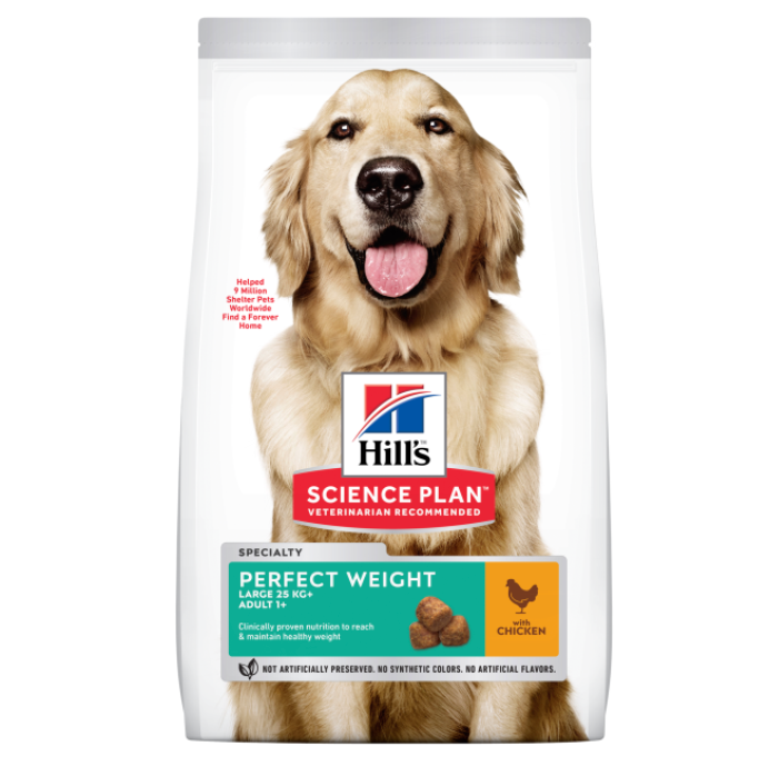 Hill's Science Plan Perfect Weight Large Adult Dog Food 12kg