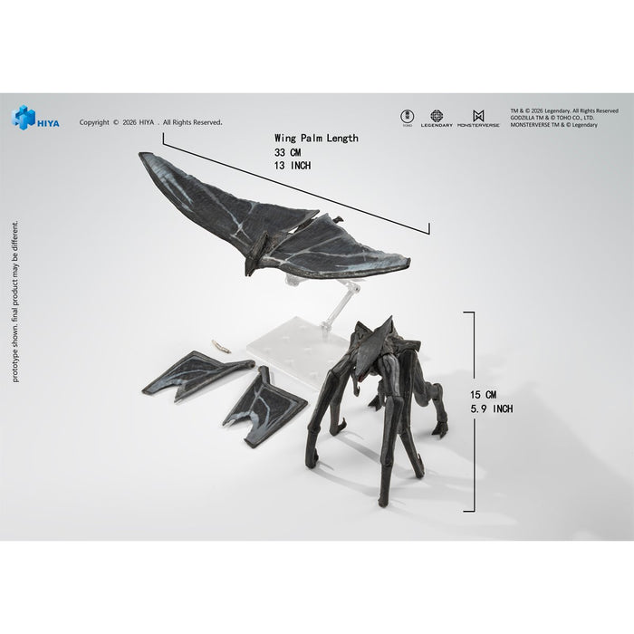 Hiya Toys Godzilla 2014 Muto Male and Female Exquisite Basic Series Figure PRE SALE (July 2027)