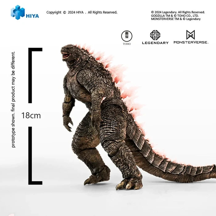 Hiya Toys Godzilla vs Kong - Godzilla Evolved Exquisite Basic Figure PRE SALE (April 2027)