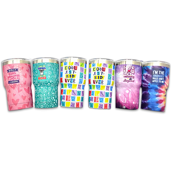 Insulated Kids Cup - 6 Pieces Per Retail Ready Display 25289 KIPP BROTHERS
