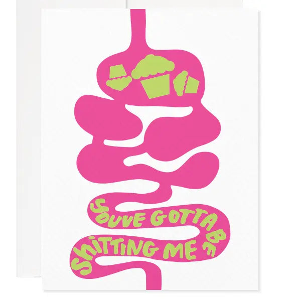 Johnny Cupcakes "Cupcake Intestines" Congratulations Card