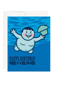 Johnny Cupcakes Make A Splash Birthday Card