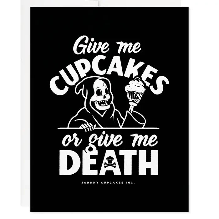 Johnny Cupcakes "Reaper Cupcakes" Birthday Card