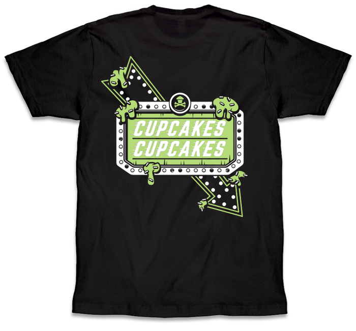 Johnny Cupcakes Showtime Sweets (w/back hit) Tee