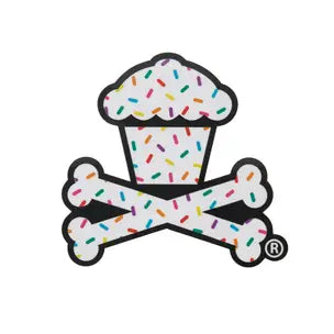 Johnny Cupcakes " Sprinkle Cupcake Crossbones" Sticker