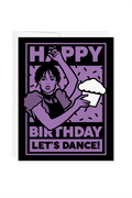 Johnny Cupcakes "Wednesday" Birthday Dance Greeting Card