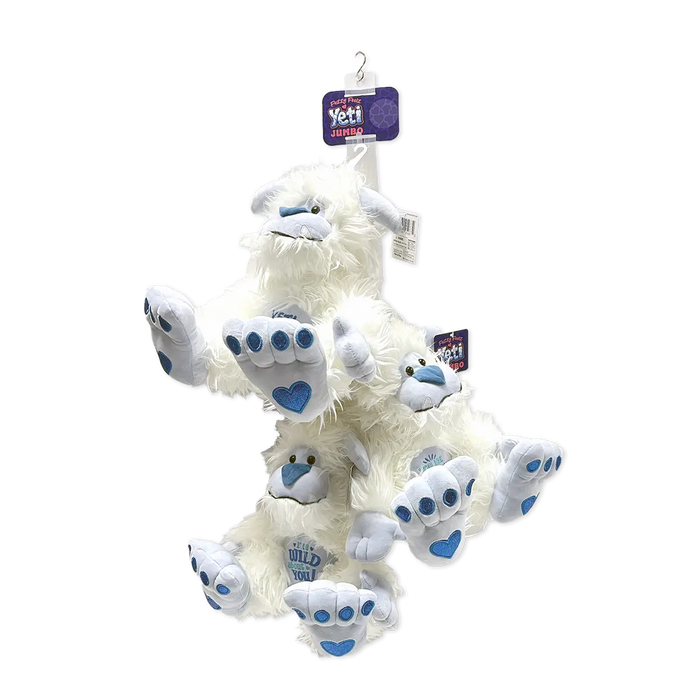 Jumbo Light-Up Plush Snow Yeti - 2 Pieces Per Pack 26090 KIPP BROTHERS