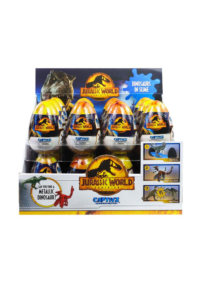 Jurassic World: Dominion® Captivz Edition Mystery Slime Dino Egg