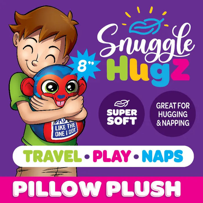 Kids Fluffy Stuffy Pillow Plush 12 Pieces Per Retail Ready Display 24406 KIPP BROTHERS