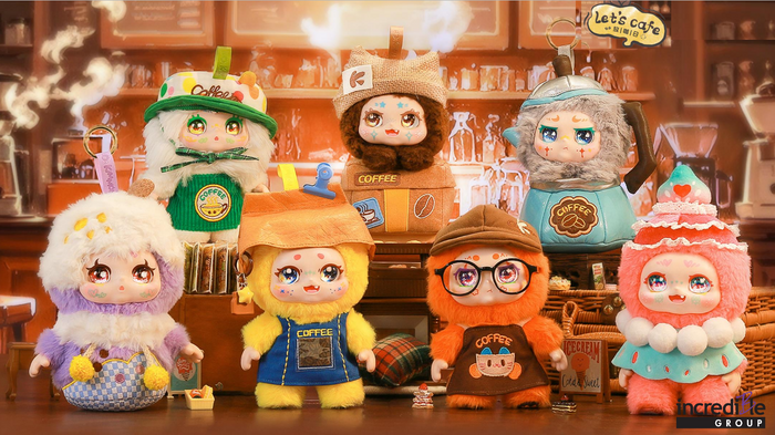 Kimmon "Let's Cafe" Plush Blind Box