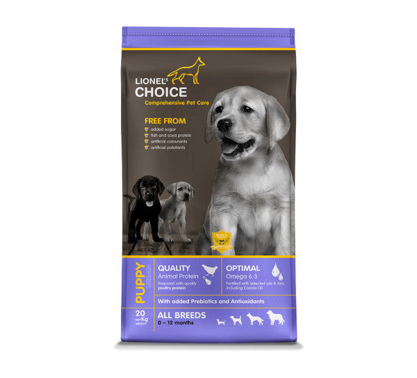 Lionel's Choice Puppy Dog Food 20kg