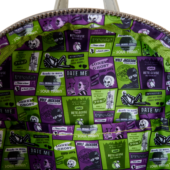 Loungefly Beetlejuice Beetlejuice Lydia Deetz Cosplay Mini Backpack