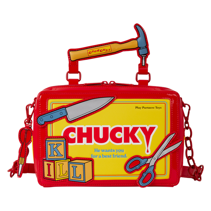 Loungefly Chucky Good Guys Tool Box Crossbody Bag