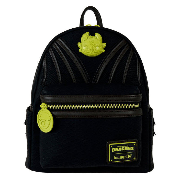 Loungefly How to Train Your Dragon Toothless Skin Mini Backpack