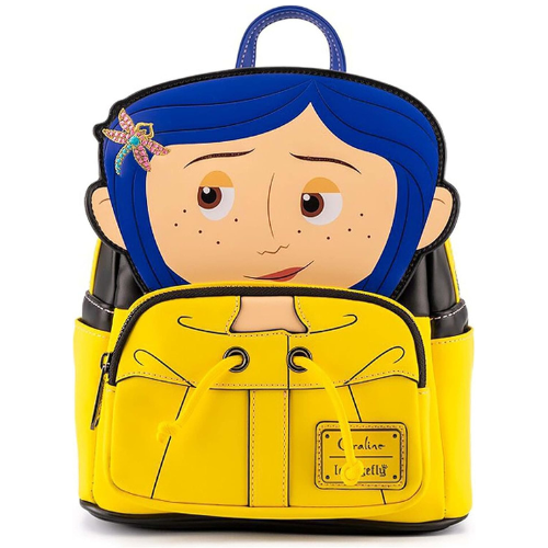 Loungefly Laika Coraline Raincoat Cosplay Mini Backpack