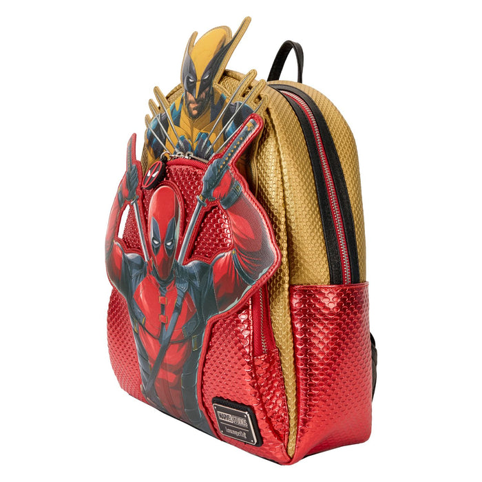 Loungefly Marvel Deadpool and Wolverine Mini Backpack
