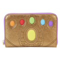 Loungefly Marvel Metallic Thanos Gauntlet Zip Around Wallet