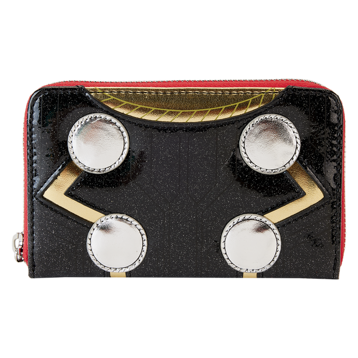 Loungefly Marvel Metallic Thor Cosplay Zip Around Wallet