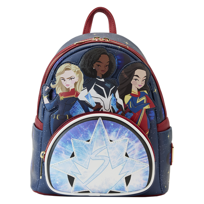 Loungefly Marvel The Marvels Symbol Glow Mini Backpack