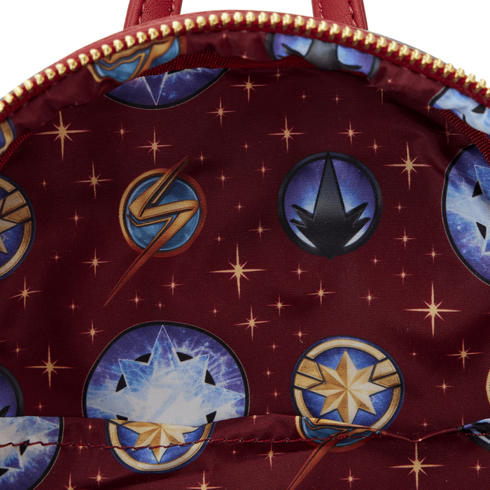 Loungefly Marvel The Marvels Symbol Glow Mini Backpack
