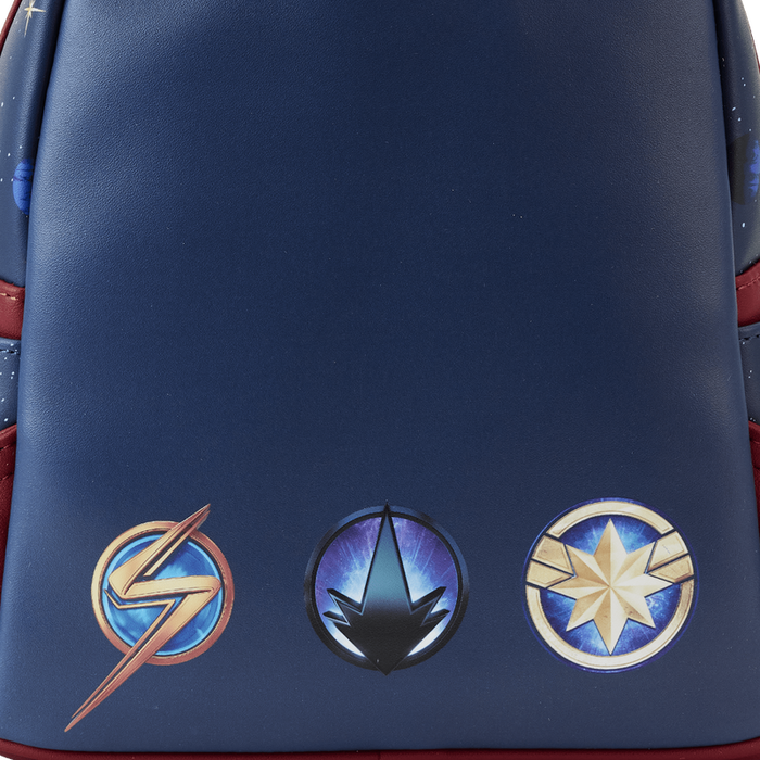 Loungefly Marvel The Marvels Symbol Glow Mini Backpack