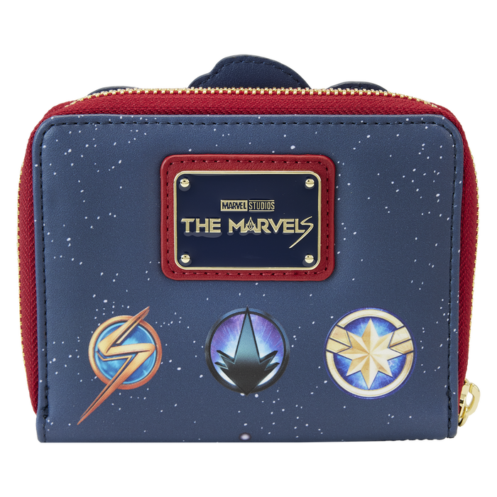 Loungefly Marvel The Marvels Symbol Glow Wallet
