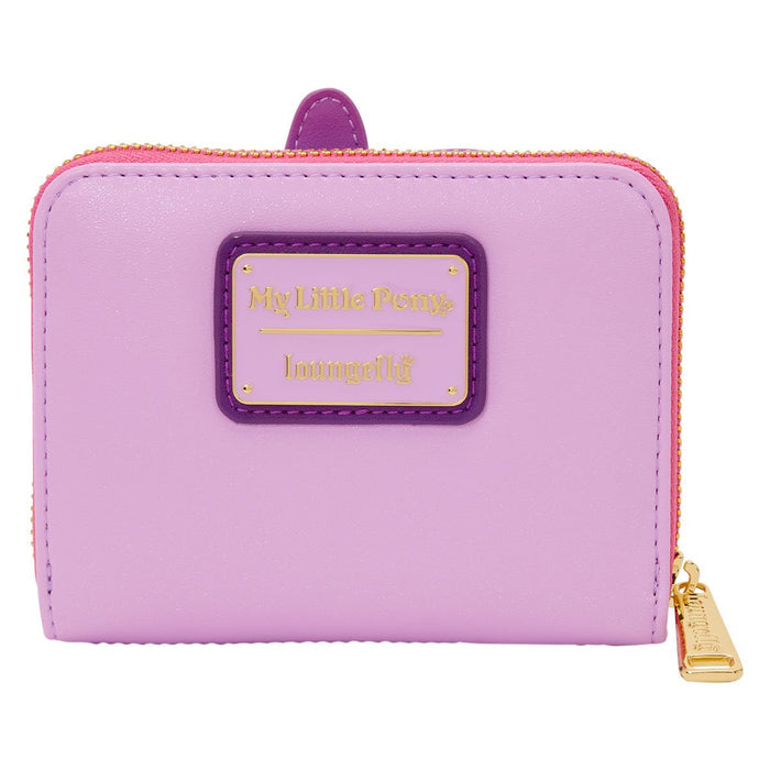 Loungefly My Little Pony Twilight Sparkle Cosplay Glitter Zip Around Wallet
