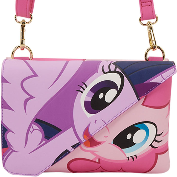 Loungefly My Little Pony Twilight Sparkle & Pinkie Pie Crossbody Bag